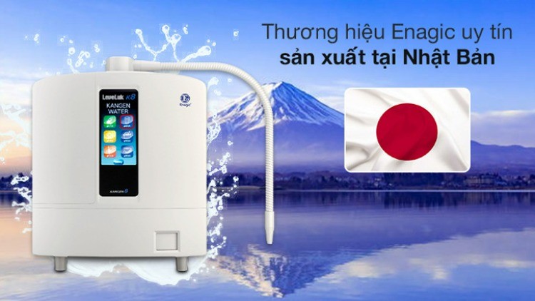 Máy lọc nước ion kiềm Kangen Leveluk K8
