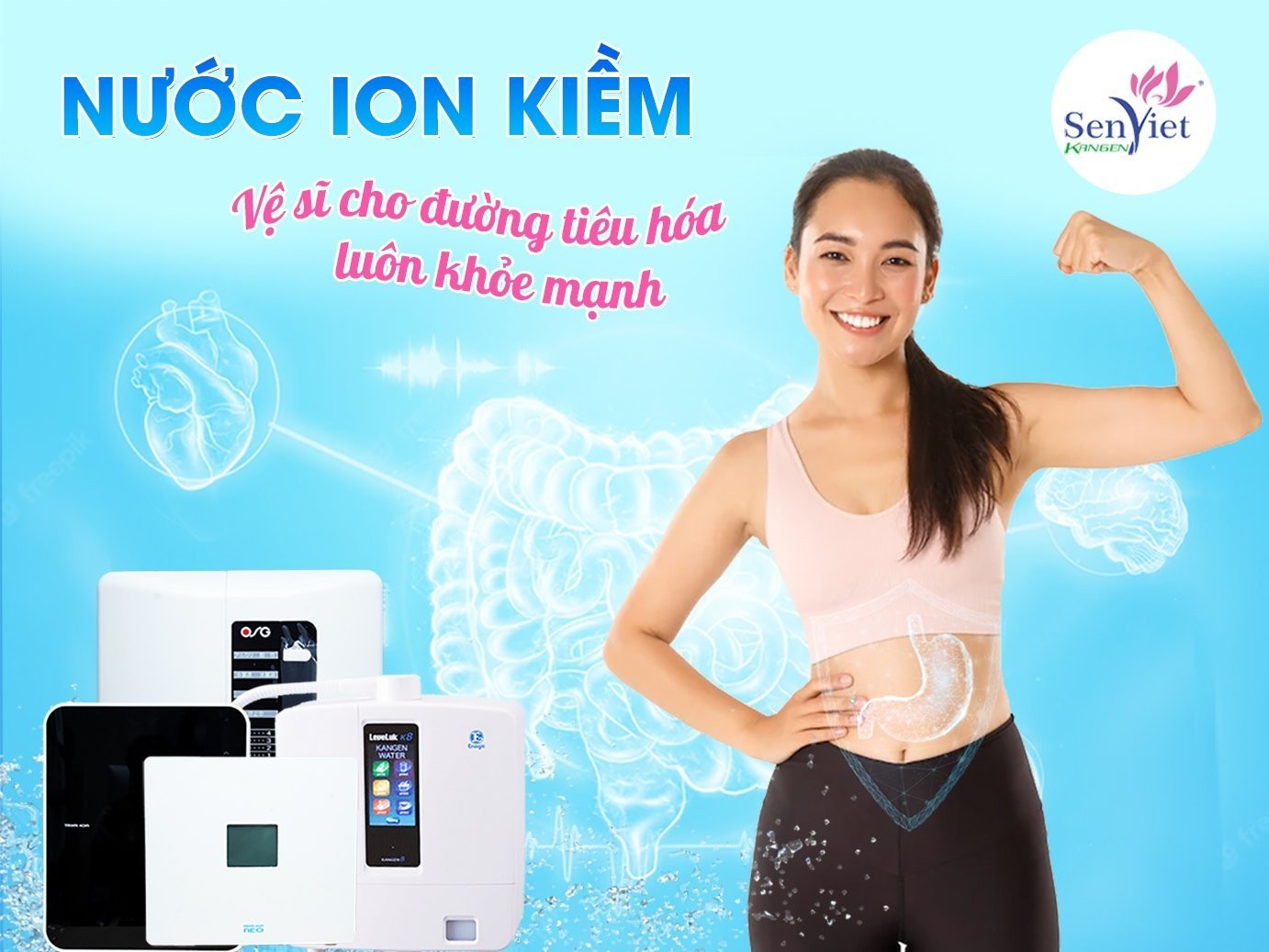 Bảo đảm nguồn nước đầy đủ vi lượng khoáng tốt cho sức khỏe