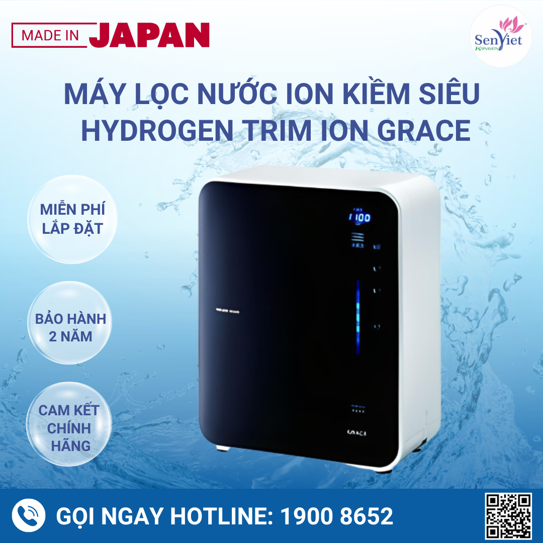 Máy lọc nước có nồng độ Hydrogen hoà tan cao nhất thế giới